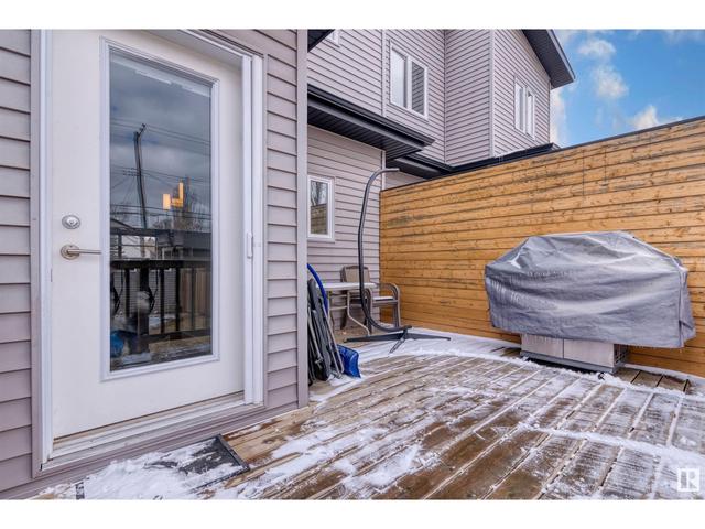 11303 127 St Nw, House semidetached with 3 bedrooms, 2 bathrooms and null parking in Edmonton AB | Image 45