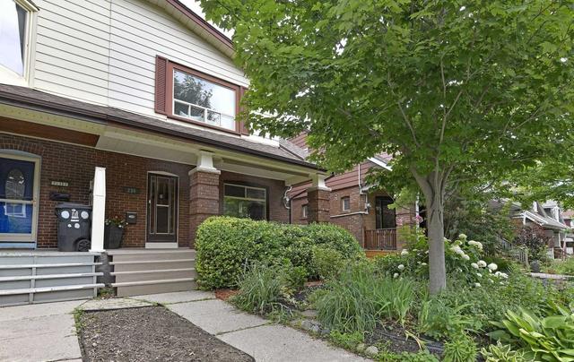 235 Gainsborough Rd, House semidetached with 3 bedrooms, 1 bathrooms and 2 parking in Toronto ON | Card Image