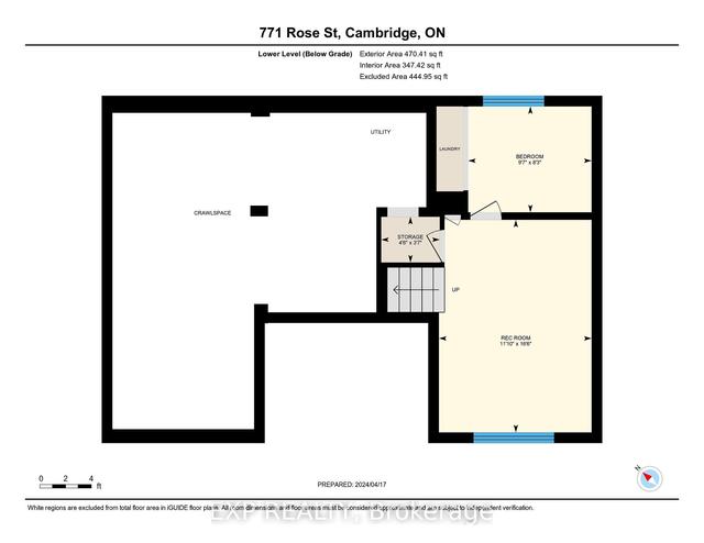 771 Rose St, House detached with 2 bedrooms, 1 bathrooms and 5 parking in Cambridge ON | Image 35