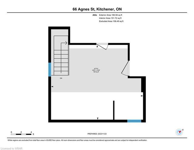 66 Agnes Street, House semidetached with 4 bedrooms, 2 bathrooms and 4 parking in Kitchener ON | Image 32