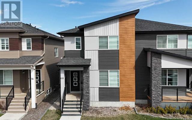 60 Cornerstone Avenue, House semidetached with 4 bedrooms, 3 bathrooms and 2 parking in Calgary AB | Image 1