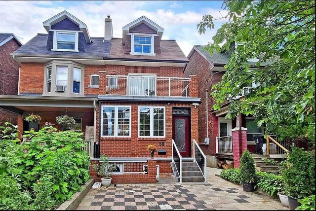 58 Pauline Ave, House semidetached with 4 bedrooms, 4 bathrooms and 1 parking in Toronto ON | Image 1
