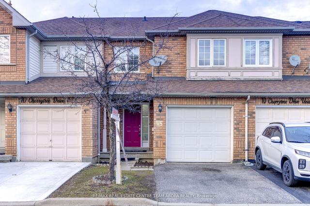 45 - 10 Cherrytree Dr, Townhouse with 3 bedrooms, 4 bathrooms and 2 parking in Brampton ON | Image 1