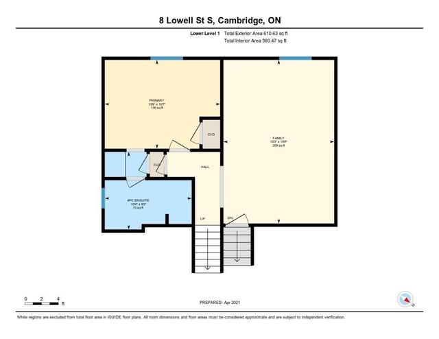 8 Lowell St S, House detached with 3 bedrooms, 3 bathrooms and 6 parking in Cambridge ON | Image 32