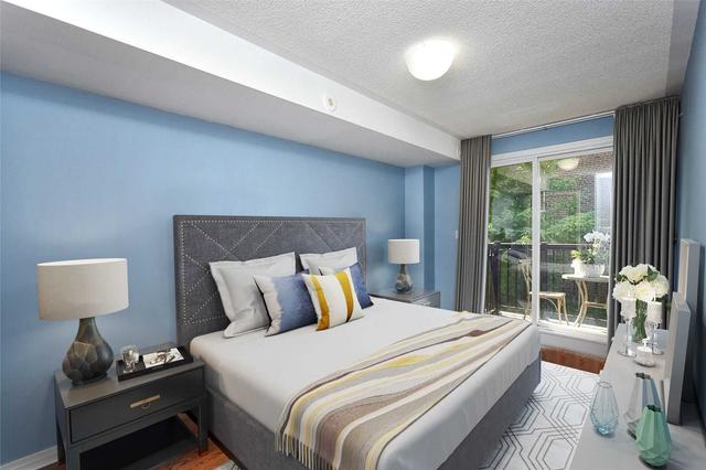 201 - 45 Strangford Lane, Townhouse with 2 bedrooms, 2 bathrooms and 1 parking in Toronto ON | Image 6