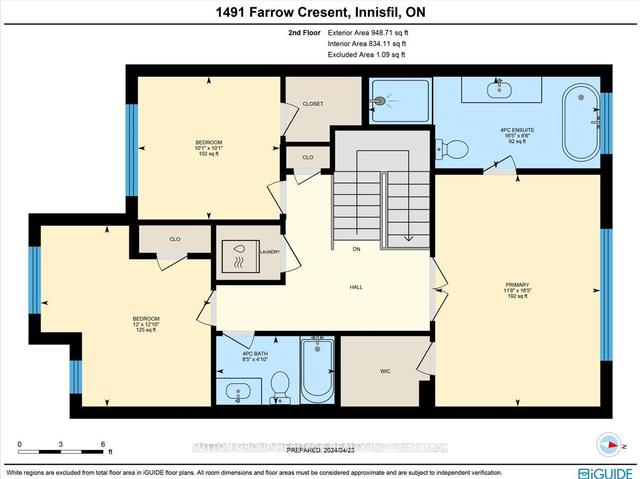 1491 Farrow Cres, House attached with 3 bedrooms, 3 bathrooms and 3 parking in Innisfil ON | Image 20