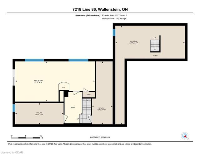 7218 Line 86, House detached with 4 bedrooms, 2 bathrooms and 12 parking in Wellesley ON | Image 46
