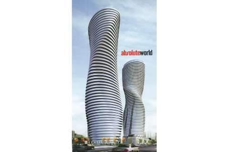 1705 - 50 Absolute Ave, Condo with 2 bedrooms, 2 bathrooms and 1 parking in Mississauga ON | Image 1