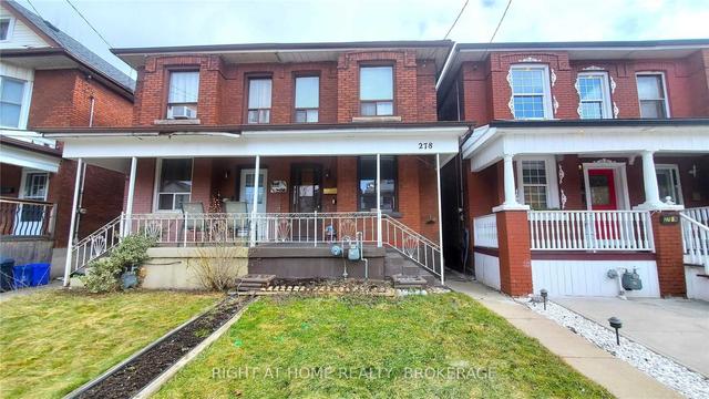 278 Grosvenor Ave N, House semidetached with 3 bedrooms, 2 bathrooms and 1 parking in Hamilton ON | Image 1