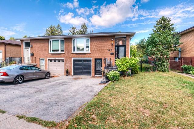 349 Enfield Rd, House semidetached with 5 bedrooms, 2 bathrooms and 2 parking in Burlington ON | Image 1