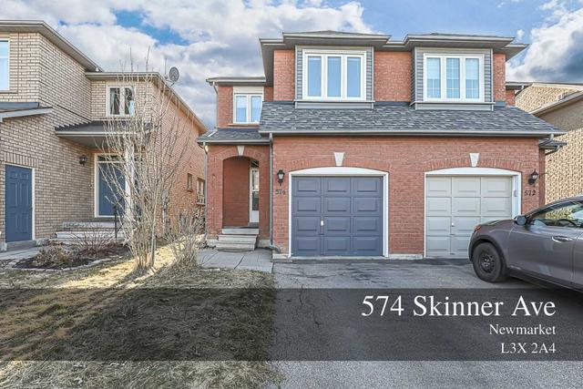 574 Skinner Ave, House semidetached with 3 bedrooms, 4 bathrooms and 3 parking in Newmarket ON | Image 1