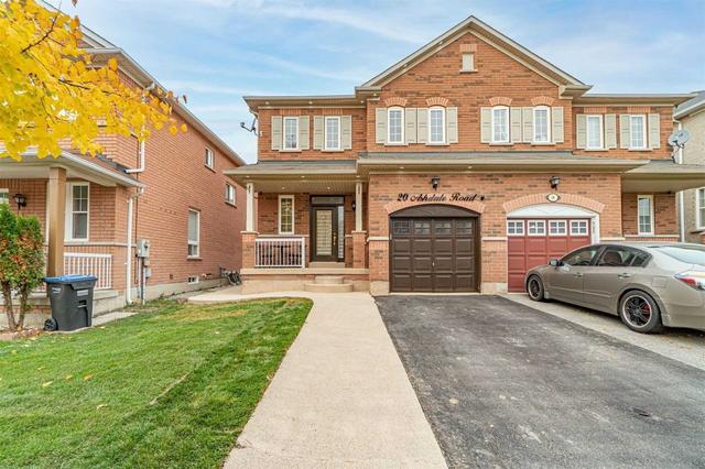 20 Ashdale Rd, House semidetached with 3 bedrooms, 4 bathrooms and 5 parking in Brampton ON | Image 1