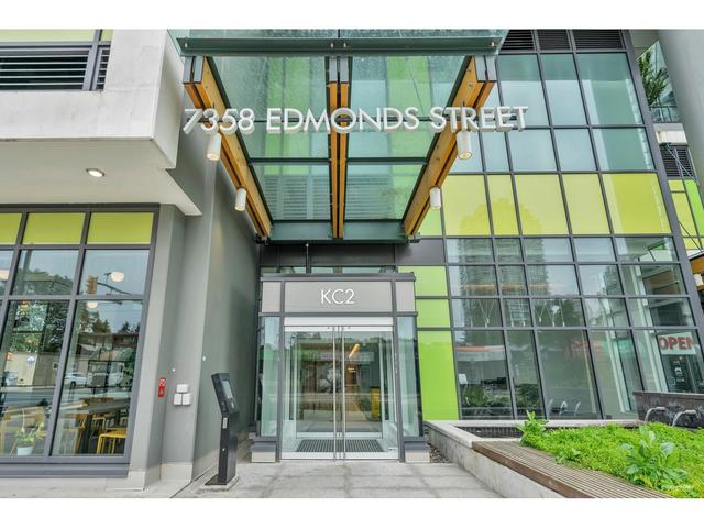 709 - 7358 Edmonds Street, Condo with 1 bedrooms, 1 bathrooms and null parking in Burnaby BC | Card Image
