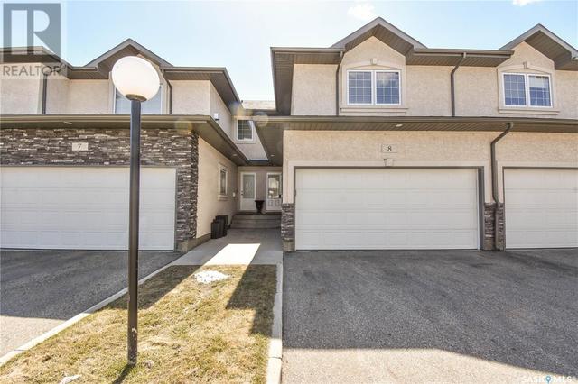 8 - 106 Baillie Cove, House attached with 2 bedrooms, 3 bathrooms and null parking in Saskatoon SK | Image 1