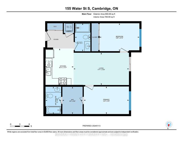412 - 155 Water St, Condo with 2 bedrooms, 2 bathrooms and 1 parking in Cambridge ON | Image 25