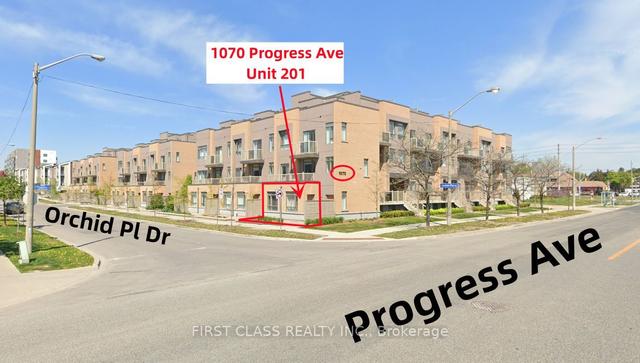 201 - 1070 Progress Ave, Townhouse with 1 bedrooms, 1 bathrooms and 1 parking in Toronto ON | Image 8