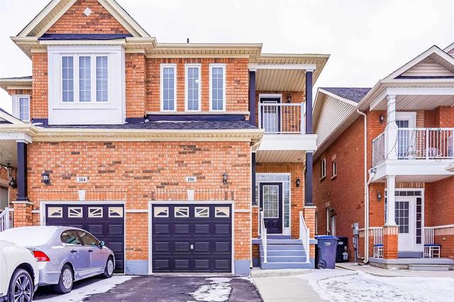 106 Calm Waters Cres, House semidetached with 3 bedrooms, 4 bathrooms and 3 parking in Brampton ON | Image 1