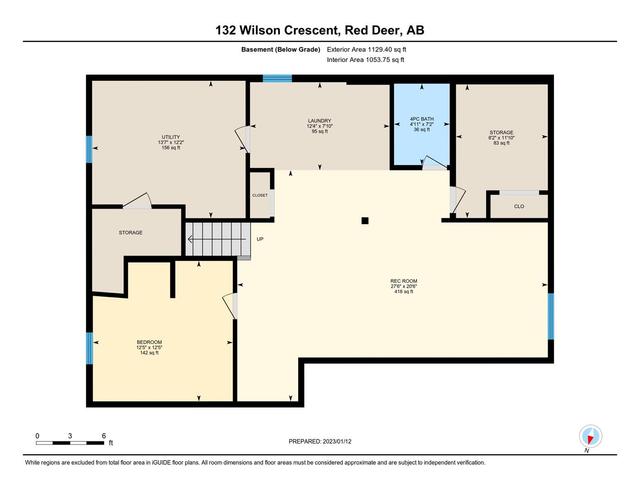 132 Wilson Crescent, House detached with 4 bedrooms, 2 bathrooms and 2 parking in Red Deer County AB | Image 20
