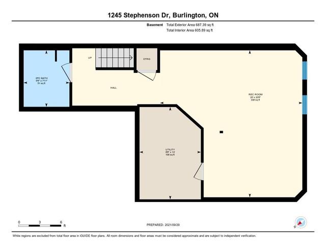 10 - 1245 Stephenson Dr, Townhouse with 3 bedrooms, 4 bathrooms and 2 parking in Burlington ON | Image 35