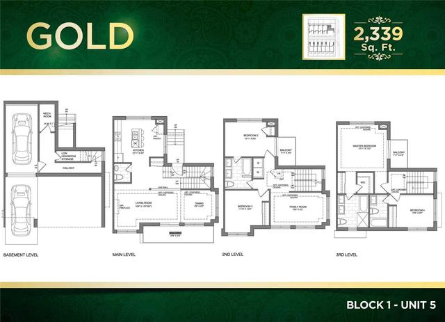 lot 5 - 219-227 Major Mackenzie Dr E, House attached with 4 bedrooms, 4 bathrooms and 2 parking in Richmond Hill ON | Image 3
