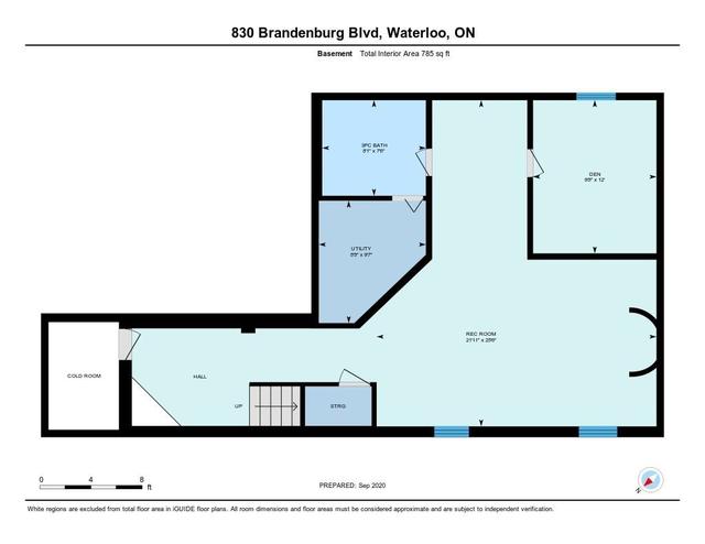 830 Brandenburg Blvd W, House detached with 3 bedrooms, 4 bathrooms and 4 parking in Waterloo ON | Image 33