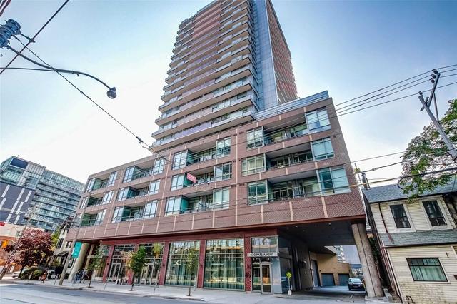 th105 - 120 Parliament St, Townhouse with 3 bedrooms, 3 bathrooms and 1 parking in Toronto ON | Image 1