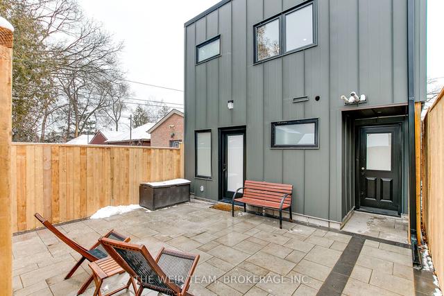 rear - 564 Beresford Ave, House detached with 2 bedrooms, 2 bathrooms and 1 parking in Toronto ON | Image 17