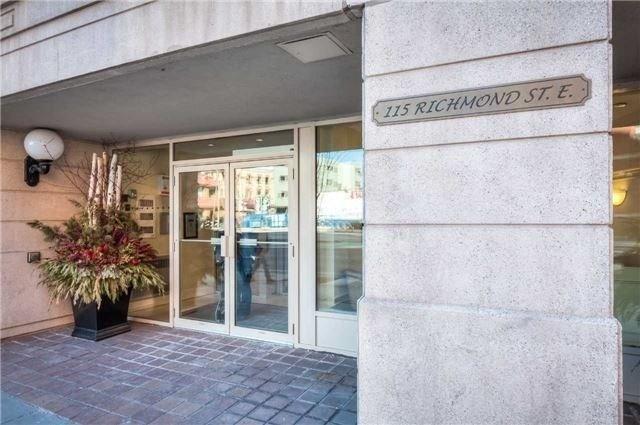 605 - 115 Richmond St E, Condo with 1 bedrooms, 1 bathrooms and null parking in Toronto ON | Image 2