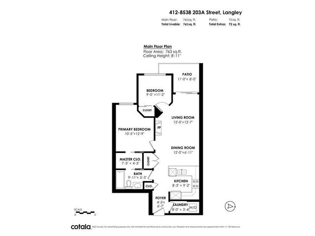 412 - 8538 203a Street, Condo with 2 bedrooms, 1 bathrooms and 2 parking in Langley BC | Image 28
