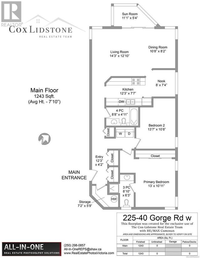 225 - 40 Gorge Rd W, Condo with 2 bedrooms, 2 bathrooms and 1 parking in Saanich BC | Image 28