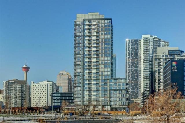 501 - 615 6 Avenue Se, Condo with 1 bedrooms, 1 bathrooms and 1 parking in Calgary AB | Image 1