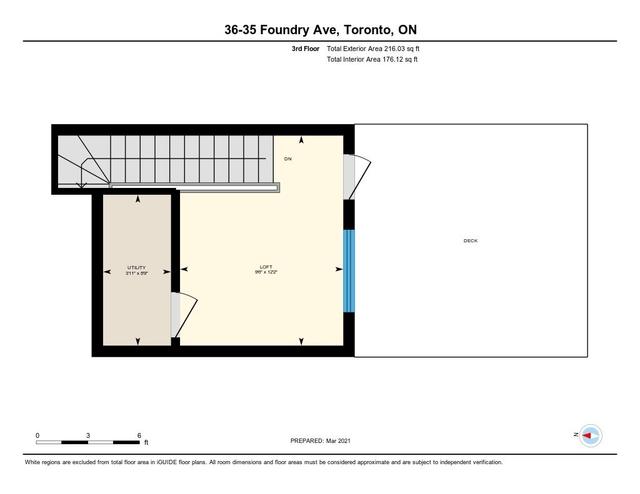 36 - 35 Foundry Ave, Townhouse with 3 bedrooms, 2 bathrooms and 2 parking in Toronto ON | Image 22