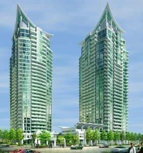 1013 - 33 Elm Dr, Condo with 1 bedrooms, 2 bathrooms and 2 parking in Mississauga ON | Image 1