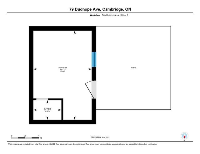 79 Dudhope Ave, House detached with 3 bedrooms, 3 bathrooms and 5 parking in Cambridge ON | Image 32