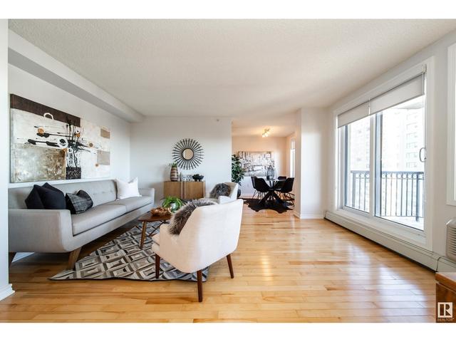 1506 - 10180 104 Street Nw Nw, Condo with 1 bedrooms, 1 bathrooms and null parking in Edmonton AB | Image 2