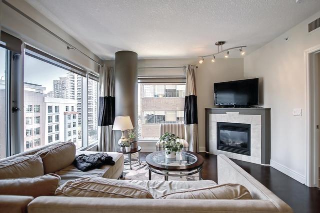 1108 - 920 5 Avenue Sw, Condo with 2 bedrooms, 2 bathrooms and 1 parking in Calgary AB | Image 17