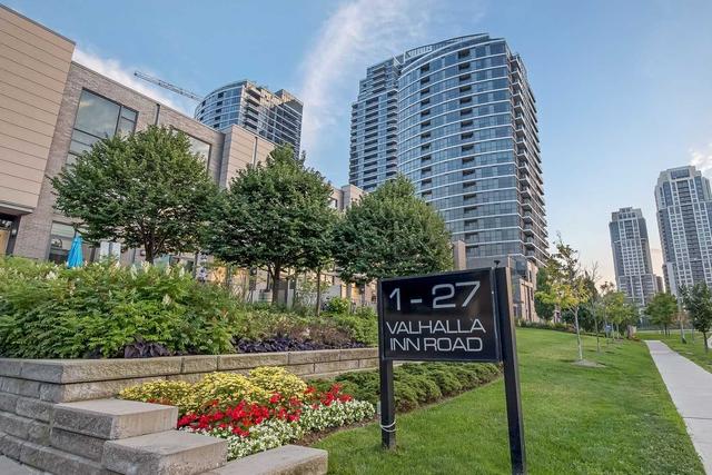 1001 - 1 Valhalla Inn Rd, Condo with 1 bedrooms, 1 bathrooms and 1 parking in Toronto ON | Image 1