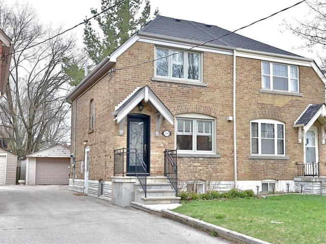 358 Laird Dr, House semidetached with 2 bedrooms, 2 bathrooms and 1 parking in Toronto ON | Image 1