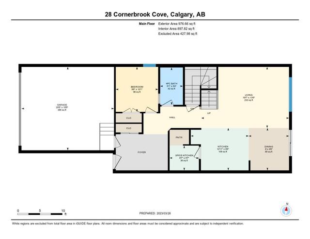 28 Cornerbrook Cove, House detached with 5 bedrooms, 4 bathrooms and 4 parking in Calgary AB | Image 40
