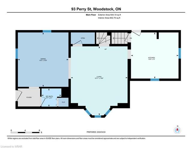 93 Perry Street, House detached with 3 bedrooms, 1 bathrooms and 4 parking in Woodstock ON | Image 25