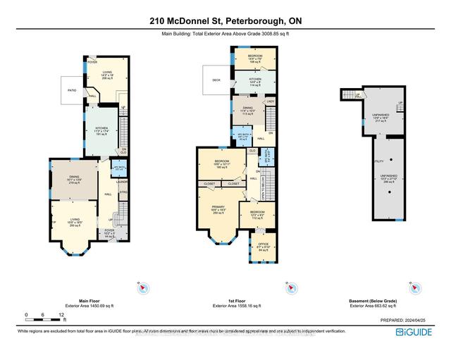 210 Mcdonnel St, House detached with 3 bedrooms, 3 bathrooms and 3 parking in Peterborough ON | Image 32