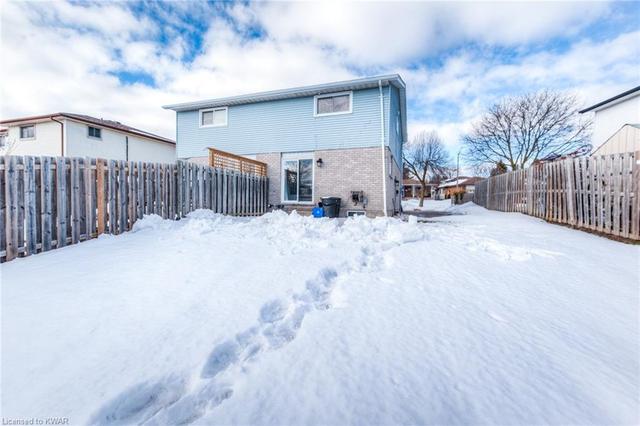 242 The Country Way, House semidetached with 3 bedrooms, 1 bathrooms and null parking in Kitchener ON | Image 39