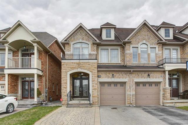 19 Marc Santi Blvd, House attached with 3 bedrooms, 4 bathrooms and 3 parking in Vaughan ON | Image 1