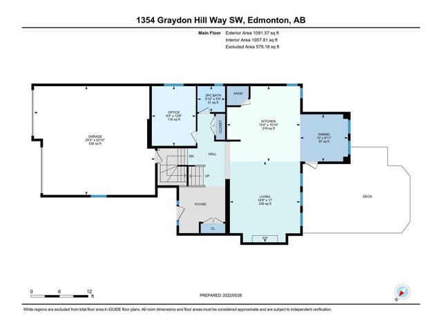 1354 Graydon Hill Wy Sw, House detached with 3 bedrooms, 2 bathrooms and null parking in Edmonton AB | Image 38