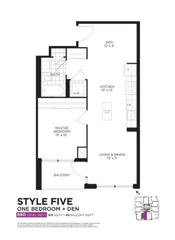 4211 - 4011 Brickstone Mews, Condo with 1 bedrooms, 1 bathrooms and 1 parking in Mississauga ON | Image 11