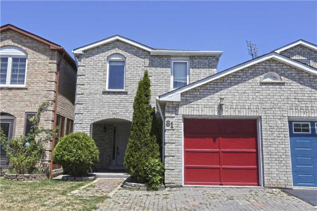 81 Sandmere Ave, House detached with 3 bedrooms, 3 bathrooms and 2 parking in Brampton ON | Image 1
