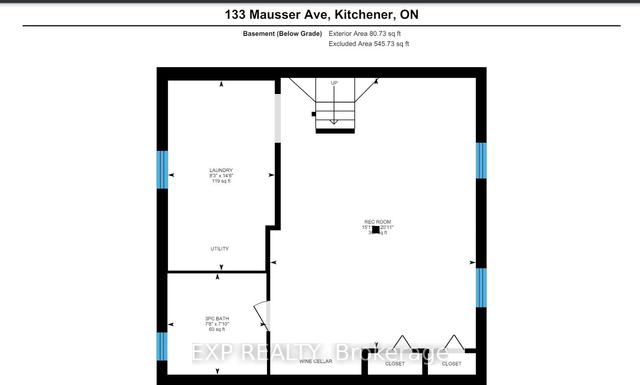 133 Mausser Ave, House detached with 3 bedrooms, 2 bathrooms and 5 parking in Kitchener ON | Image 32