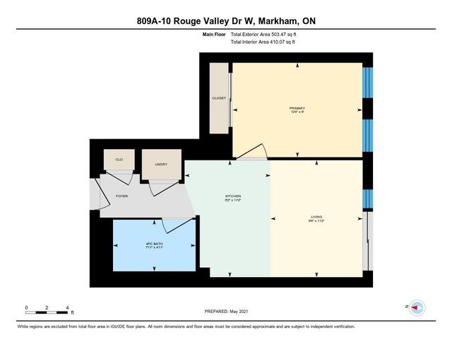 809a - 10 Rouge Valley Dr, Condo with 1 bedrooms, 1 bathrooms and 1 parking in Markham ON | Image 35