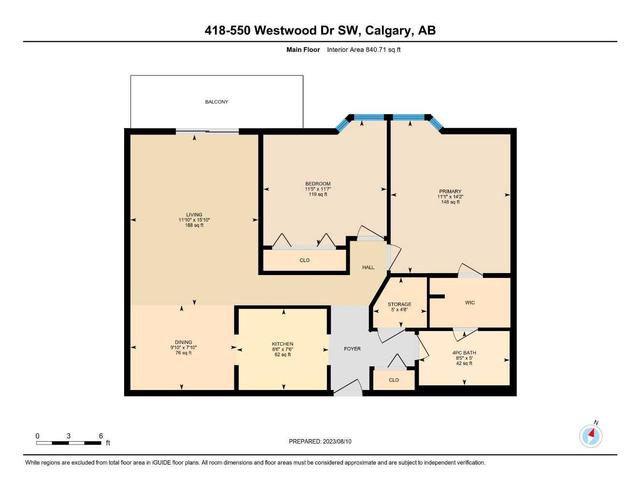 418 - 550 Westwood Drive Sw, Condo with 2 bedrooms, 1 bathrooms and 1 parking in Calgary AB | Image 33