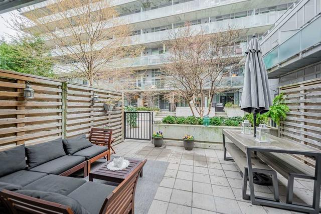 142 - 201 Carlaw Ave, Condo with 1 bedrooms, 1 bathrooms and 0 parking in Toronto ON | Image 12